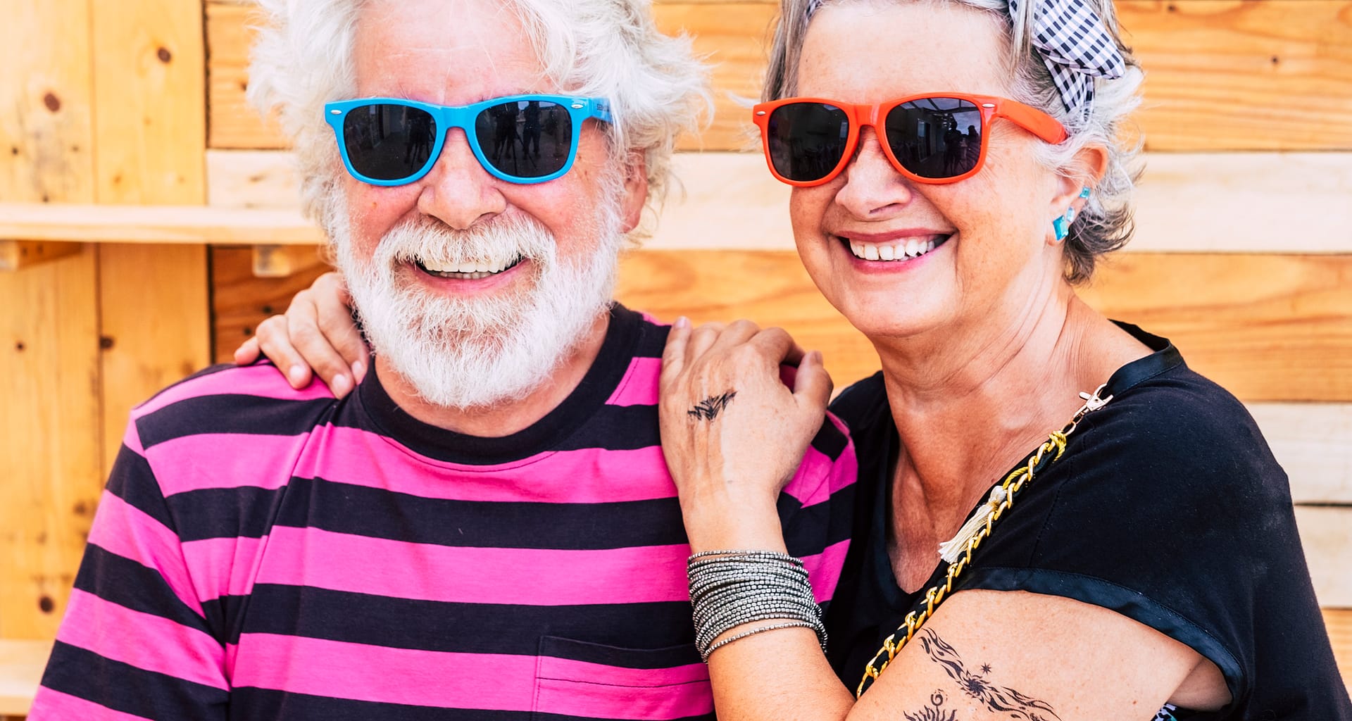getty flashy seniors couple smiling
