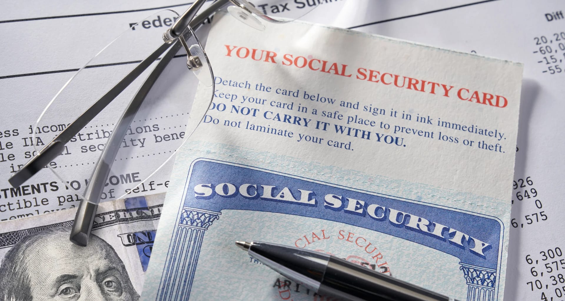 social security card cash money retire benefit tax statement getty.jpg