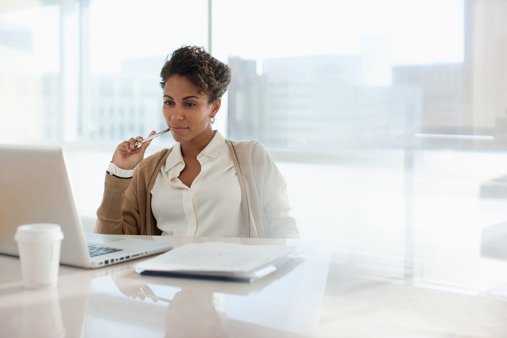 woman s s at laptop gettyimages