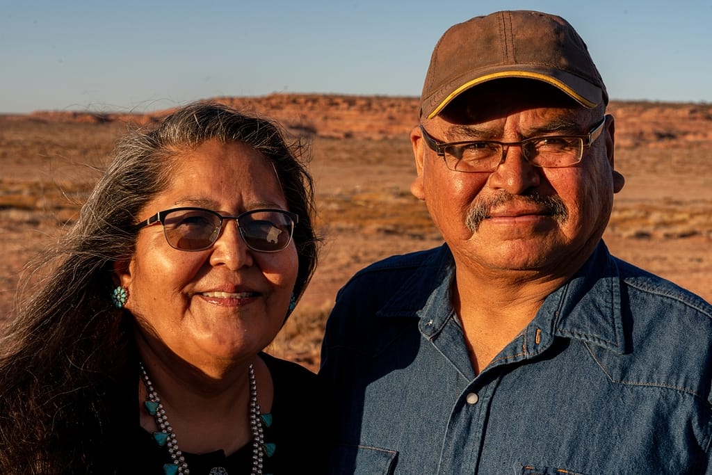 getty native american couple senior