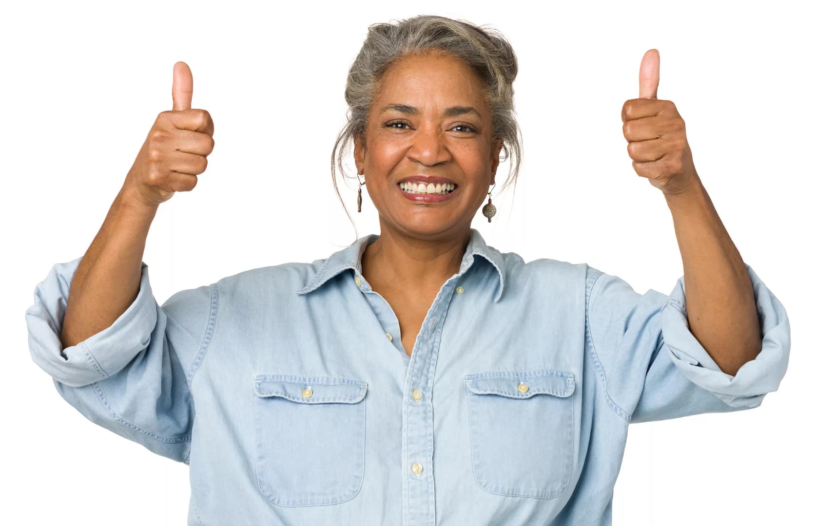 getty thumbs up yes on track early retirement millionaire happy.jpg