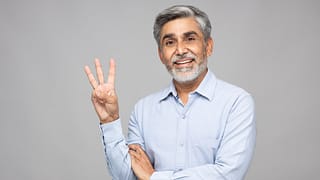 getty three fingers three things grey beard
