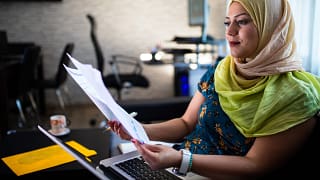 financial analysis business filing papers investing decisions investigate