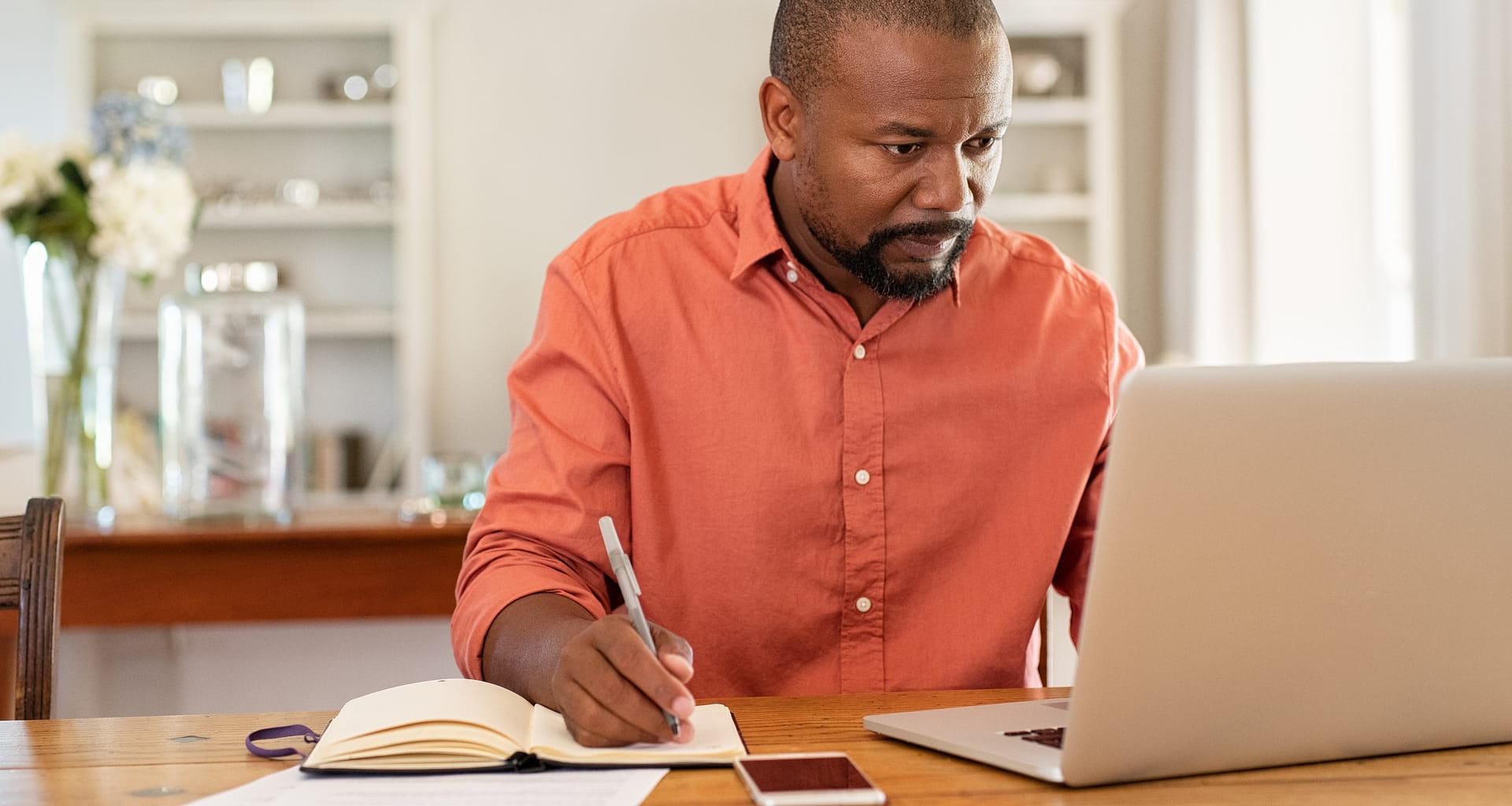 middle aged man at laptop gettyimages