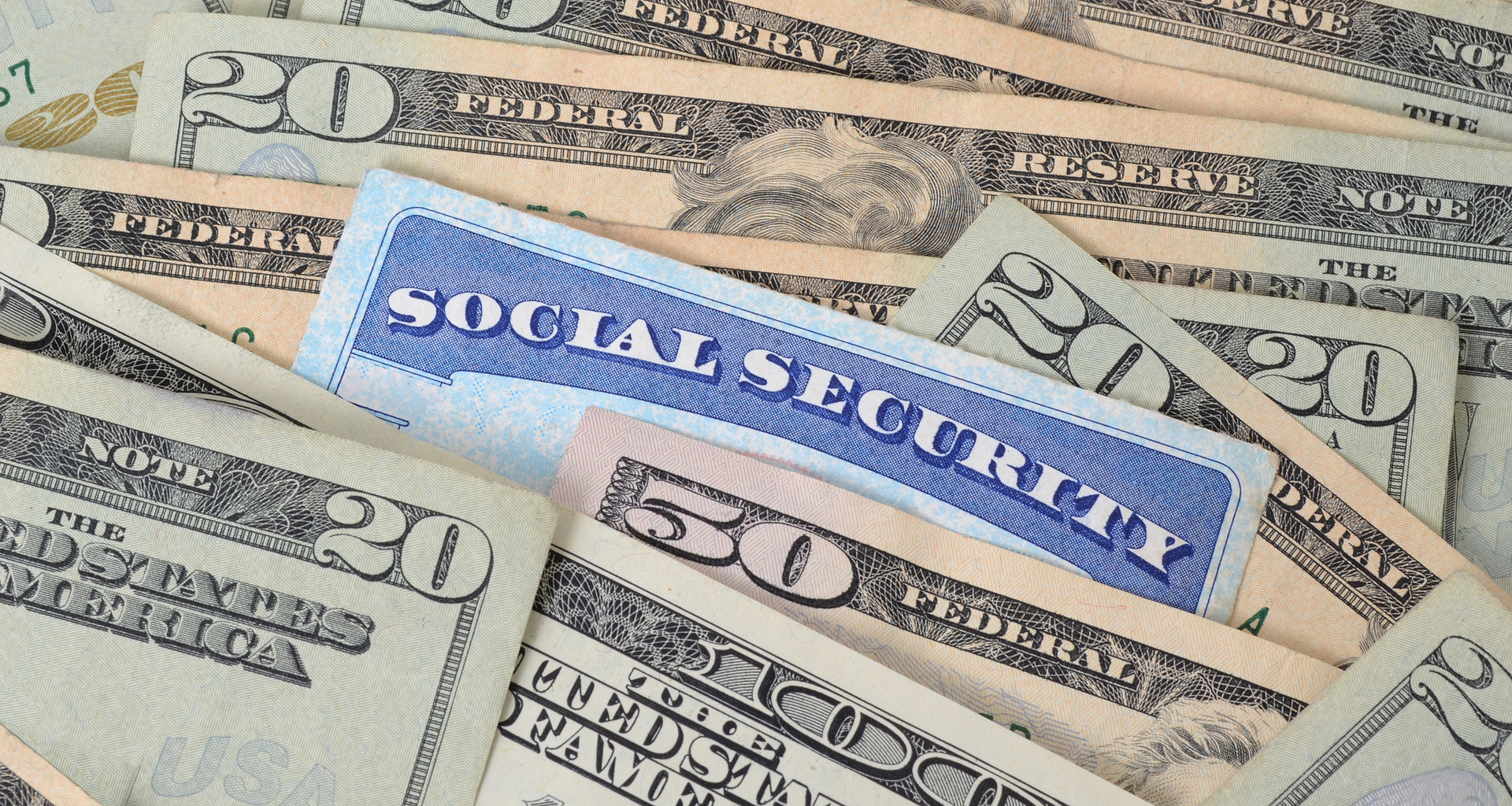 social security card and cash