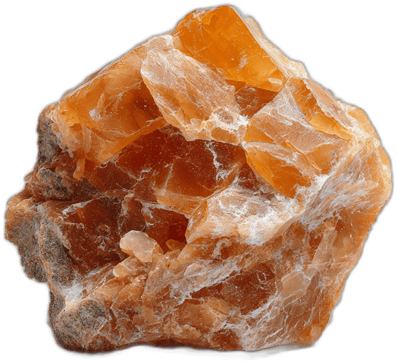 Orange Calcite