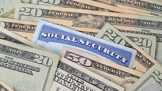 social security card and cash