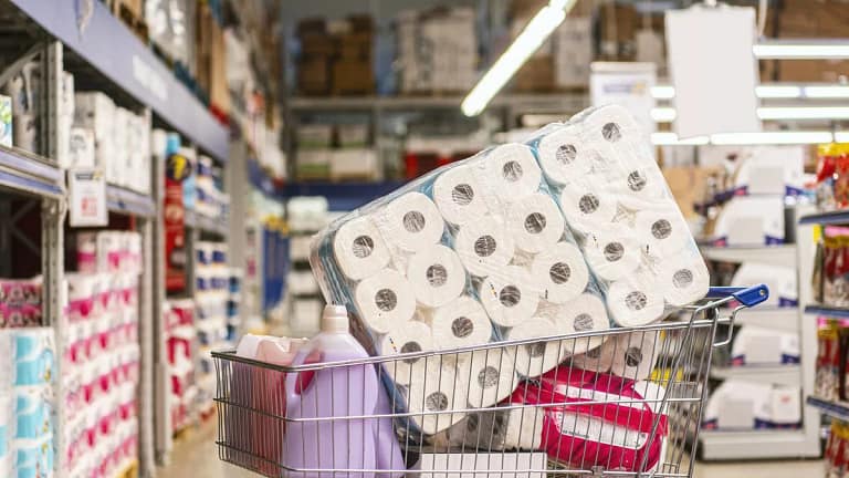 shopping cart full of cleaning products.width .jpg