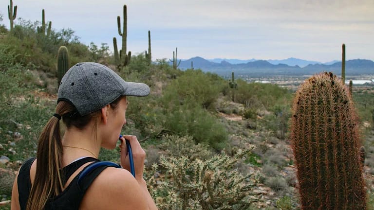 Woman hiking desert trail rkYFsP.width .jpg